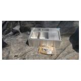 18"X36" Underbar Sink w/ Legs 2 Compartment R