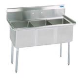 3 COMP SINK 16X20X12DItem No. BKS-3-1620-12