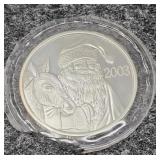 2003 1 Troy Oz. .999 Fine Silver Token