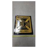 23x27 in Coors metal Jesse James sign,2004