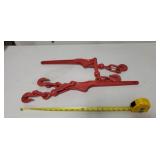 Pair of chain binders 5/16 -g73/8-g4, lever chain