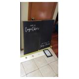Wall Art 36 x17 in and so together they built a