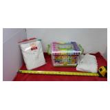 New 18 bottles of dye party tub 93 pc kit , and