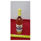 Sealed Vahling Vineyard Lemon Wine