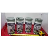 4 sealed Green Berry Stainless steel wipes