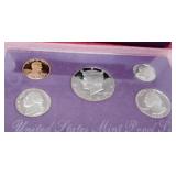 1992 S United States Mint Proof Set,  specs, and
