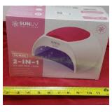 New 2 in 1 UV led nail lamp