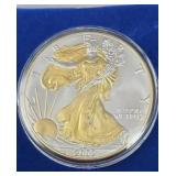 2002 American Silver Eagle 1oz SILVER Coin with