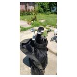 Ew Escape right hand golf clubs w bag