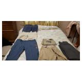 Tags on 38 x29 and 30 van heusen flex , lees