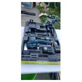 Black and Decker battery operated saw and drill w