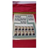 Collector stamps Harry Truman, Lyndon Johnson,