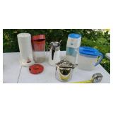Ice tea makers tea pot, corning ware coffee pot