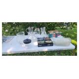 Glass Vases & Pitches, & More
