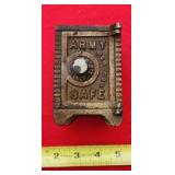 Army Bank Cast Aluminum