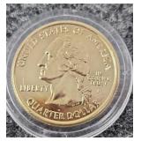 2001P Vermont Freedom and Unity 24K Gold Plated