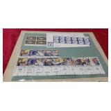 Collector stamps u s postal service, pharmacy,