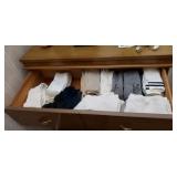 Contents in drawer socks and kerchiefs