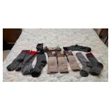 Thermal socks include merino wool,  most new