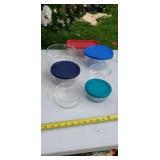 Storage food container Pyrex and other some w