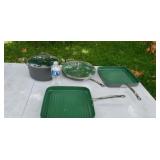 Orgreenic pots griddle pan