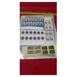 Collector stamps,  Christmas Colonial American