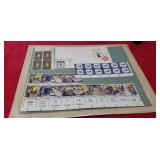 Collector Stamps US postal service, pharmacy.