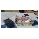 Cards ,shuffler , tote