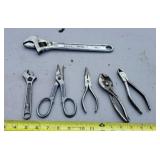 Wrenches, needle nose , sidecuts