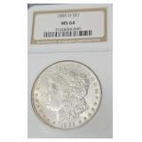 1885-O $1 MORGAN SILVER DOLLAR