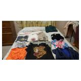 Tags on Harley Davidson xl, tees, 2xl pants