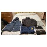 New mens xl clothes neoprene waterproof jacket.