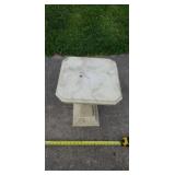 15x19 x15 in marble accent table