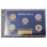 Illinois 2003 Statehood quarter complete