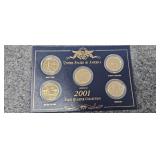 United States of America 2001 state quarter