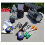 Flashlights,  lanterns includes colemane