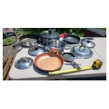 Pots and pans some like new