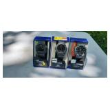 3 Mens New Casio Watches