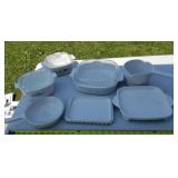 Corning ward bske ware microwave dishes