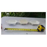 Corningware Casserole dishes corn flower, country