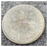 1921 Morgan Silver dollar