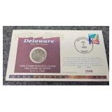 1999-D Delaware commemorative cover Delaware