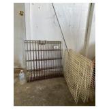 Pet gate and wire rack