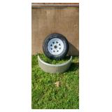 P215/75R15 Tire and fender