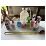 Sprayer, bug killer and cleaners