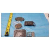 Belt buckles. 1975 Scorpio, P , Tizwhiz, yeast