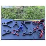 Clamps and cable wraps