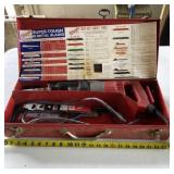 Milwaukee Sawzall and blades in case.