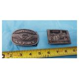 Belt Buckles Air Force, US Military Academy,