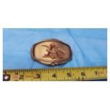 Anheuser Busch belt buckle 1978